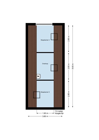 Floorplan - Markt 111, 4875 CD Etten-Leur